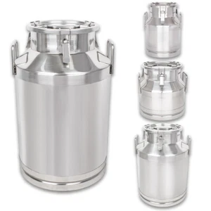 Dzbanek na mleko Dzbanek na mleko Dzbanek transportowy Pojemnik na mleko Stal nierdzewna Beeketal - Zdjęcie 1 z 19