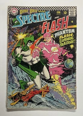 BRAVE AND THE BOLD #72. JULY 1967. DC. G/VG. FLASH! SPECTRE! CARMINE INFANTINO! - Image 1 of 4