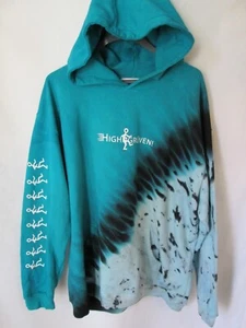 CAMP HIGH Collective 'High Gruven' Cotton Tie Dye Pullover Hoodie Size 2XL - Picture 1 of 7