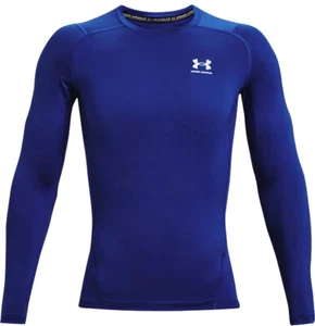Under Armour Men's HeatGear Long Sleeve Compression Shirt-1361524-FREE SHIPPING - Picture 1 of 33
