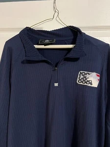 HOME PLATE CHILI DOGS HOLLOWAY 1/4 ZIP PULLOVER 2XL - Picture 1 of 2