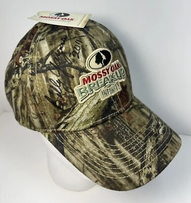 MAD Turkey Calls Billy Yargus AUTOGRAPHED Mosey Oak Breakup Infinity Camo Hat - Image 1 of 4