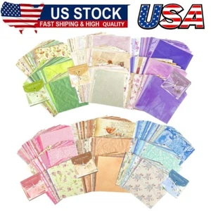 Vintage Scrapbook Paper Pack-600Pcs Colorful Decorative Paper Aesthetic DIY Art - Picture 1 of 8