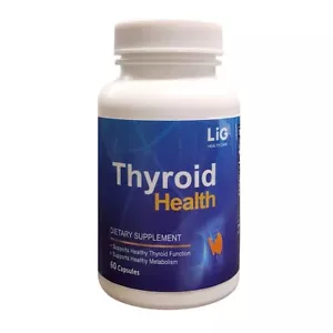 LIG Thyroid Health - Natural Herbal Supplement - Shrink Thyroid Cysts and Nod... - Picture 1 of 6