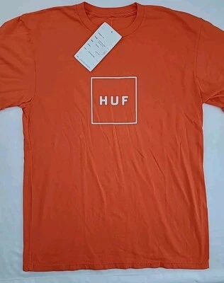 Camiseta Huf Worldwide Logo Etiqueta Para Hombre Talla M Nueva Con Etiquetas Monopatín Ropa de Calle Foto 1 de 4
