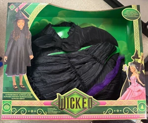 Jakks Universal Wicked Deluxe Elphaba Dress-Up Set Size 4-6x New - Picture 1 of 1