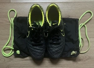 Nike Tiempo Legend V Elite FG Anthracite/Black - Volt UK7.5 - Picture 1 of 8