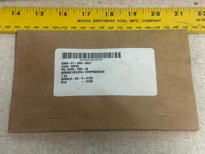 COMPRESSION SPRING HELICAL NSN 5360-01-066-9637   GV26-766-16  NSN 5360010669637 - Picture 1 of 3