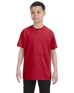 Jerzees Youth 5.6 oz. DRI-POWER ACTIVE Cotton Polyester T-Shirt 29B XS-XL - Picture 1 of 46