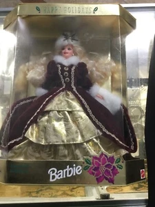 Mattel Happy Holidays Special Edition Barbie Puppe 1996 - Bild 1 von 3