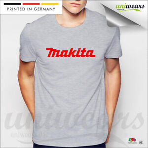 MAKITA T-Shirt Gr. S-5XL mit Direktdruck für Handwerker und Heimwerker #uniwears