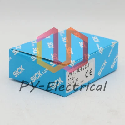 New in box sick PHOTOELECTRIC SENSOR WL100L-F2231 6030710 (1PCS) - Image 1 of 4