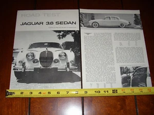 1960 JAGUAR 3.8 ORIGINAL ARTICLE - Picture 1 of 2