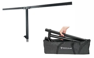 Rockville ACC-B Folding T-Bar For 35MM Pole Mount Speaker/Lighting Stand - Picture 1 of 10