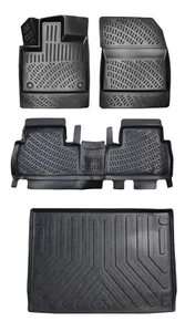 Floor Mats+Cargo Trunk Liner for Toyota Proace City Dream 2019-2024(IRONED) SET - Picture 1 of 17