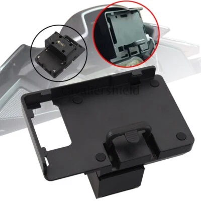 Soporte para teléfono móvil navegación GPS soporte de carga USB para BMW R1200RT 2014-2019 Foto 1 de 4