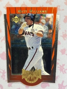 1996 Upper Deck Matt Williams Power Package #PP9 Diecut - Bild 1 von 2