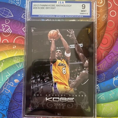 2012 Panini Kobe Anthology #29 Kobe Bryant ISA 9 mint - Image 1 of 3