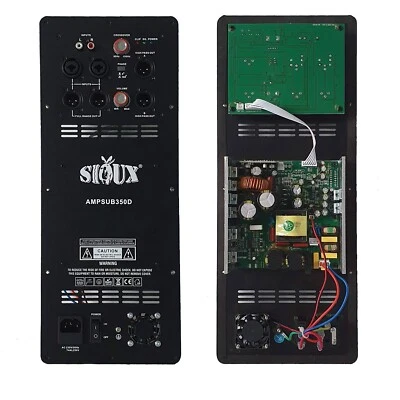 DIGITAL Aktiv-Verstärker-Endstufen SUBWOOFER Modul AMP 350 WATT RMS/8 OHM b-ware - Bild 1 von 3