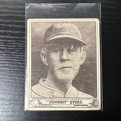 1940 Play Ball #174 Johnny Evers  G/VG Cubs Boston Phillies - Image 1 of 2