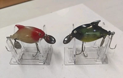 2 Vintage W. Jamison Wig L Tail / Wiggle Tail Fishing Lures A Bit Rare - Image 1 of 4