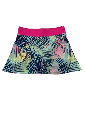 Reel Legends Skort Girls Size Medium Skirt Athletic Pink Bright Tropical NWOT - Image 1 of 4