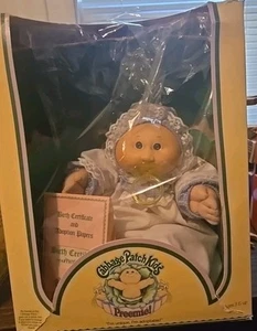 Cabbage Patch Kids Doll In Original Box 1983 Baby Girl Preemie Oct1st Maryrose J - Picture 1 of 24