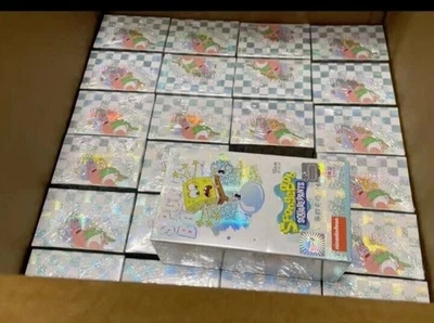2023 Bob Esponja Calça Quadrada KAYOU Licenciada Selada Coleção Cartões Booster Caixa - Imagem 1 de 4