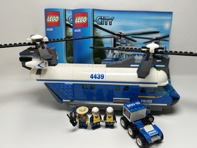 Lego City Heavy-Lift Helicopter 4439, 100% Complete w/ Instructions, Ships Fast!