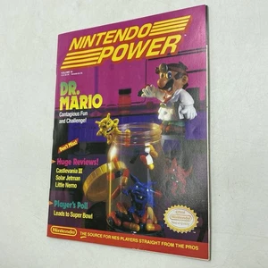 Nintendo Power Volume 18 W/ Mega Man 3 Poster & Player's Poll Attached, READ - Picture 1 of 6