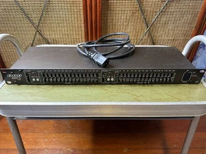 DOD SR430QX DUAL CHANNEL RACK MOUNT 15-BAND GRAPHIC EQUALIZER , TESTED/ WORKS - Picture 1 of 12