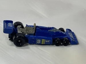 Tomica Tyrell Elf 3 Vintage 1977 RARE P-34 Ford Blue Used GoodYear Tires Racing �� - Bild 1 von 12