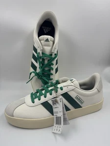 Adidas VL Court 3.0 bianco verde scarpe sneakers uomo taglia 12 JI1754 - Foto 1 di 18