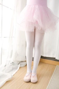 Ballet Tights for Girls Kids Children Dancing Footed 3-14 Years Winter Warm - Picture 1 of 8