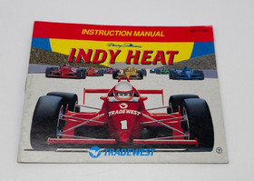 Indy Heat Nintendo NES Libretto Istruzioni Manuale USA