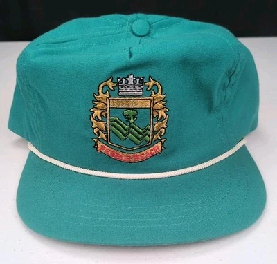 Boné de golfe vintage Pebble Beach US Open 1992 Cali Fame alça traseira EUA - Imagem 1 de 4