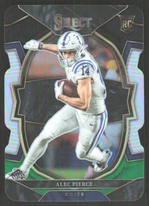 7266H 2022 Panini Select #45 Alec Pierce Black and Green Prizm Die Cut - Picture 1 of 2