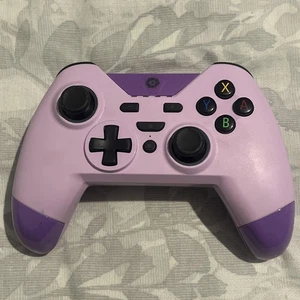 Gioteck WX4+ Wireless RGB Controller Gaming Lavender Nintendo Switch - Picture 1 of 4