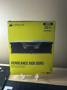Pamięć RAM CORSAIR Vengeance RGB 32GB PC5-48000 (DDR5-6000) (CMH32GX5M2E6000C36) - Zdjęcie 1 z 3