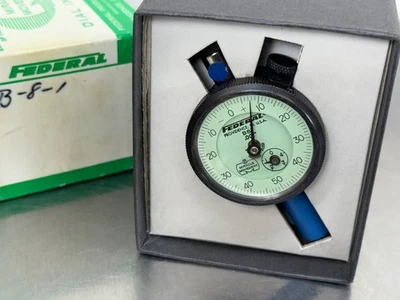 Federal B8I Dial Indicator .001" Grad Full Jeweled - NOS - Image 1 of 3