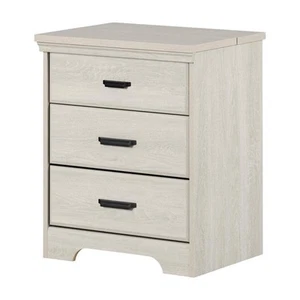 South Shore Versa Winter Oak 23 in Nightstand - Picture 1 of 8
