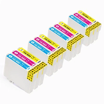 12 C/M/Y Ink Cartridges for Epson Stylus DX400 DX6050 S20 SX115 SX405 SX510W - Image 1 of 4