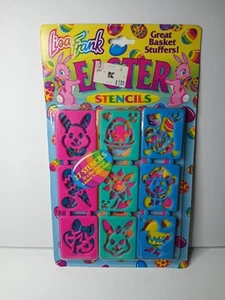 Vintage Lisa Frank Easter Stencils Easter Basket Stuffers New Sealed - Picture 1 of 2