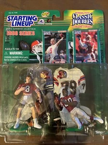 Starting Lineup Classic Doubles Steve Young & Jerry Rice NFL Action Figures 1998 - Picture 1 of 2