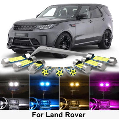 LED Interior Light Bulbs For Land Rover Freelander Discovery Range Rover Sport Foto 1 de 4