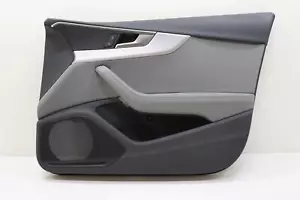 2017 - 2019 AUDI A4 FRONT RIGHT DOOR TRIM COVER PANEL OEM 8W0867134 GRAY_ZG - Picture 1 of 17