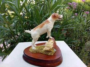 JACK RUSSELL SCULPTURE DE COLLECTION WILDTRACK NEUF FAIT MAIN en ECOSSE - Afbeelding 1 van 3