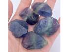5Pcs Natural Rainbow Fluorite Rough Stone  Healing ,Mineral Specimen,Fluorite