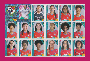 Panama Team - Panini FIFA Women’s World Cup 2023 - 18 Stickers