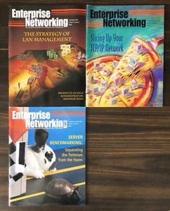 Rivista Enterprise Networking 1994 (Banyan Systems) - Lotto di 3 - Foto 1 di 2